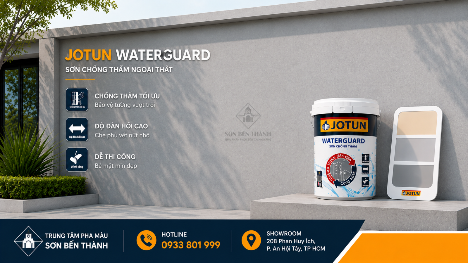 SƠN CHỐNG THẤM MÀU JOTUN WATERGUARD