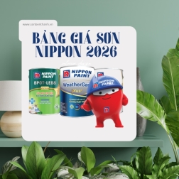 BẢNG GIÁ SƠN NIPPON MỚI NHẤT 2026