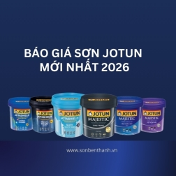 Bảng báo giá sơn Jotun mới nhất năm 2026