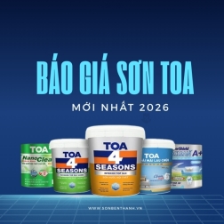 Báo giá tiêu chuẩn mới nhất SƠN TOA  2026