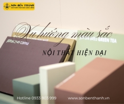 Cập Nhật Những Màu Sơn Nội Thất Xu Hướng 2025 – Sơn Đón Tết, Màu Sắc Bền Đẹp 2025